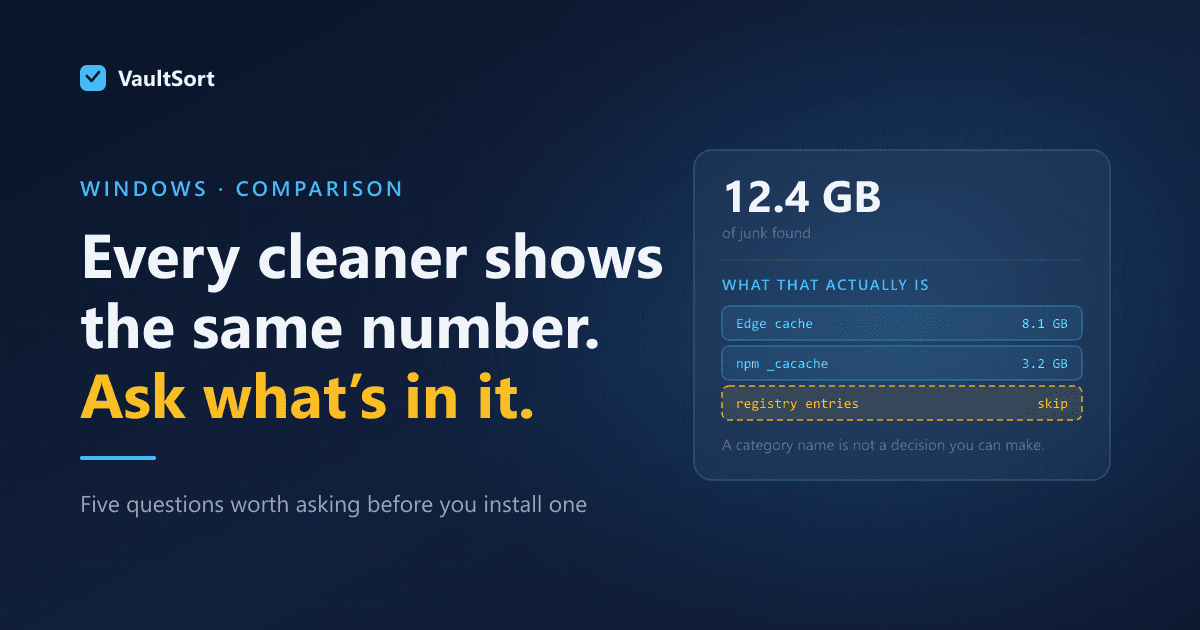 Looking for a CCleaner Alternative on Windows? Here's What to Compare